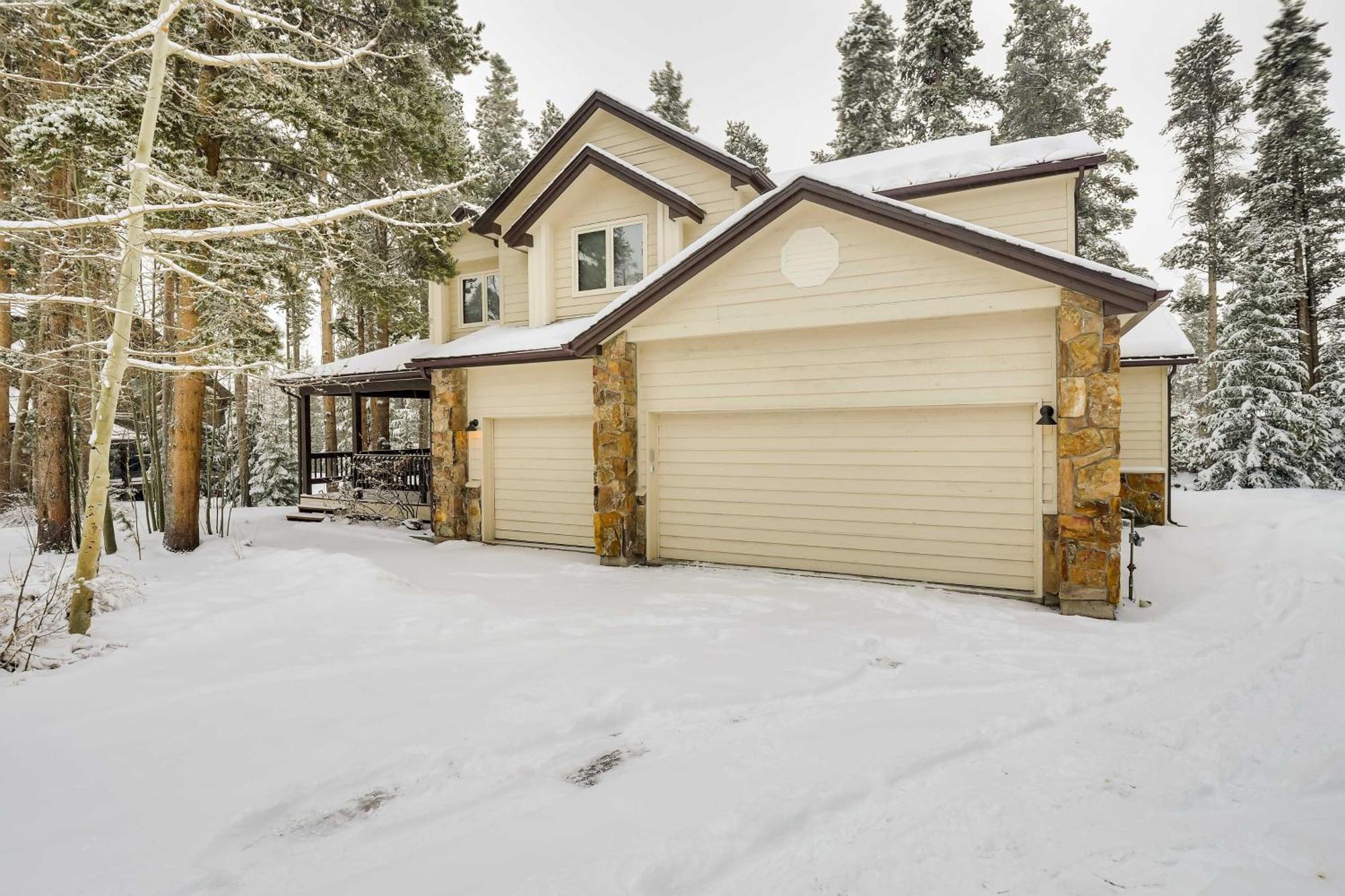 Idyllic Forested Breck Home Hot Tub And Ski Shuttle ブリッケンリッジ エクステリア 写真